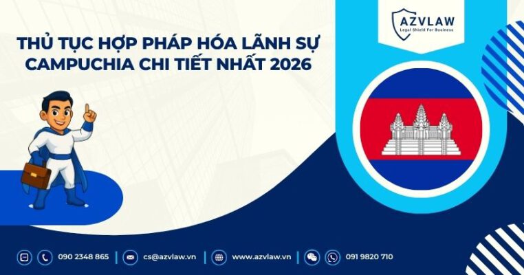 Thủ tục hợp pháp hóa lãnh sự Campuchia chi tiết nhất 2026