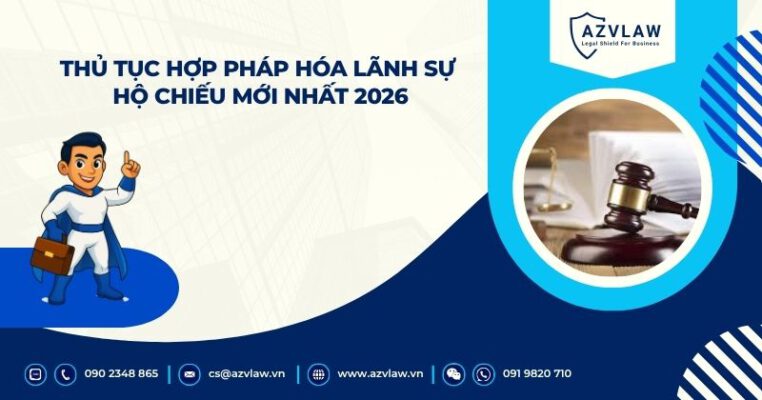 Thủ tục hợp pháp hóa lãnh sự hộ chiếu mới nhất 2026