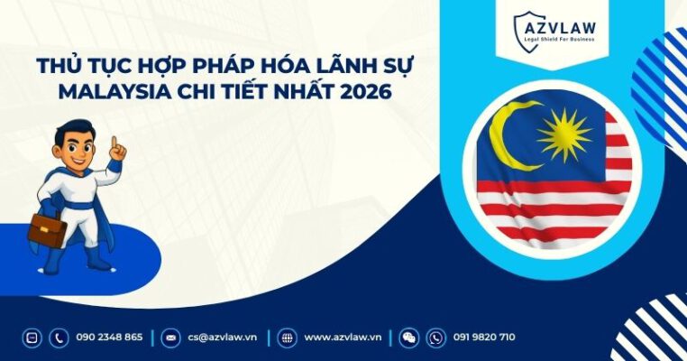 Thủ tục hợp pháp hóa lãnh sự Malaysia chi tiết nhất 2026