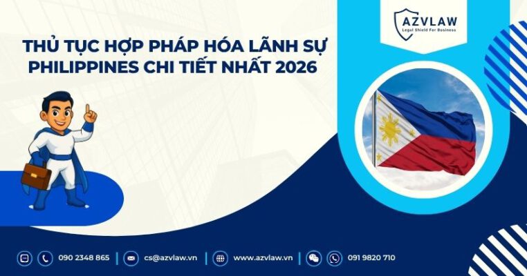 Thủ tục hợp pháp hóa lãnh sự Philippines chi tiết nhất 2026