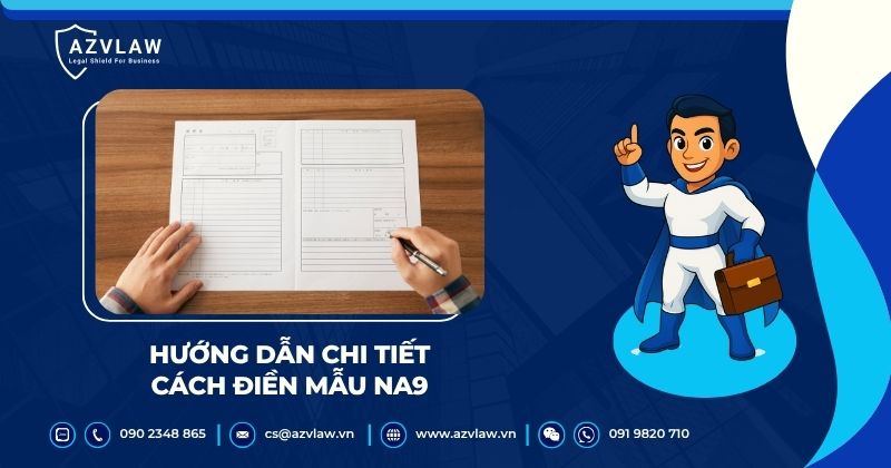 Hướng dẫn chi tiết cách điền mẫu NA9