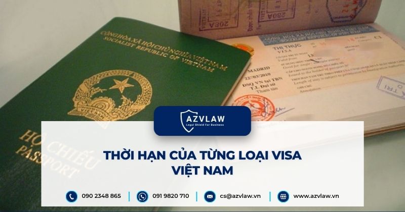 Thời hạn của từng loại visa Việt Nam