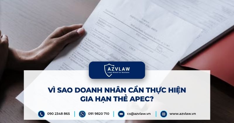 Vì sao doanh nhân cần thực hiện gia hạn thẻ APEC?