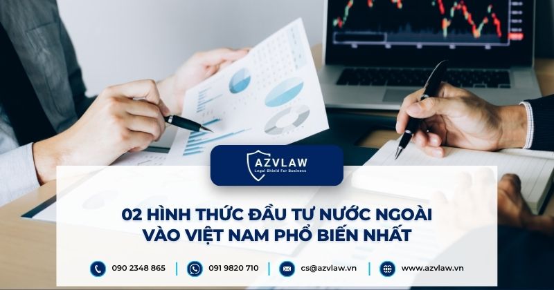 02 hình thức đầu tư nước ngoài vào Việt Nam phổ biến nhất