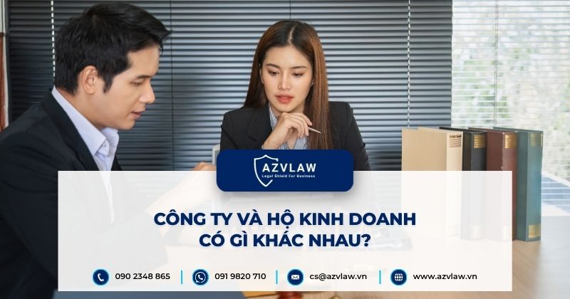 Công ty và hộ kinh doanh có gì khác nhau?