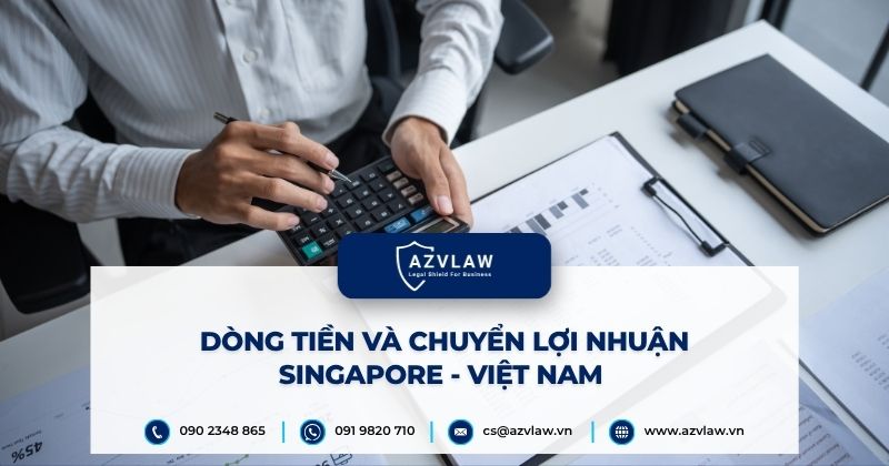 Dòng tiền và chuyển lợi nhuận Singapore - Việt Nam