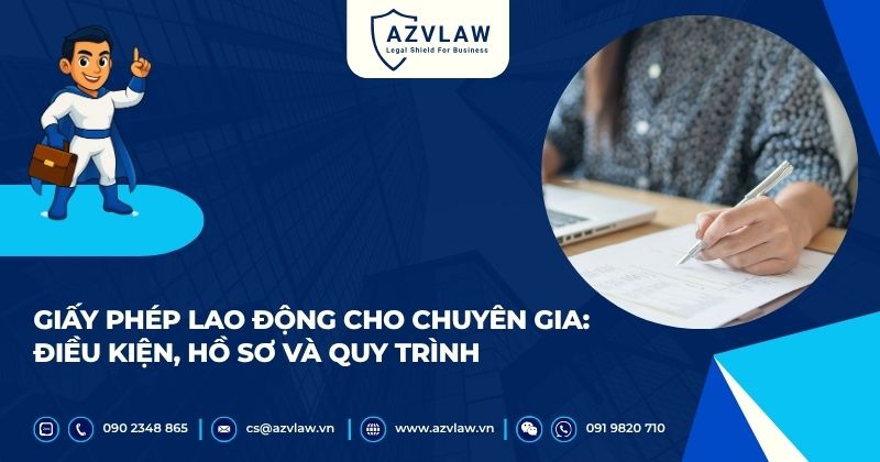 Giấy phép lao động cho chuyên gia: Điều kiện, hồ sơ và quy trình từ A đến Z