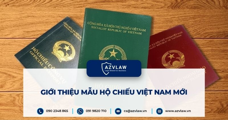 Giới thiệu mẫu hộ chiếu Việt Nam mới