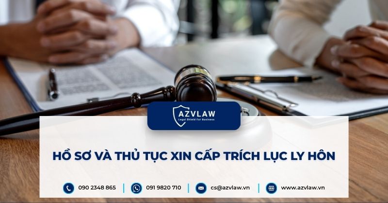 Hồ sơ và thủ tục xin cấp trích lục ly hôn