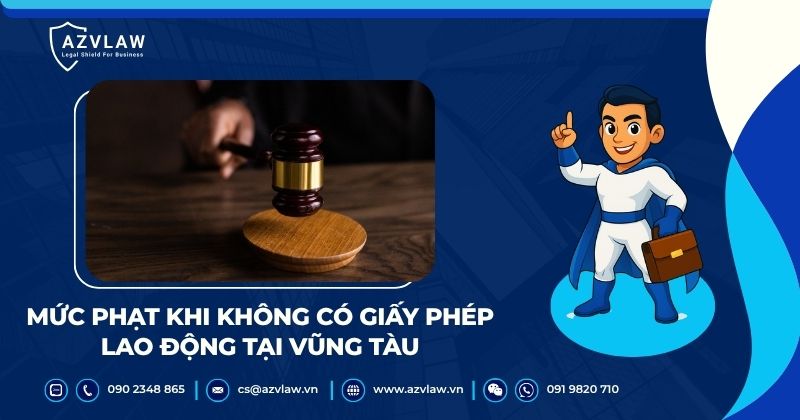 Mức phạt khi không có giấy phép lao động tại Vũng Tàu