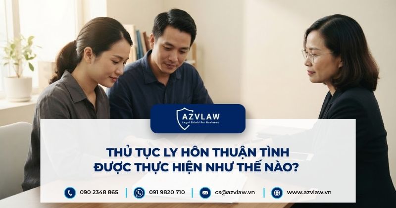Thủ tục ly hôn thuận tình được thực hiện như thế nào?