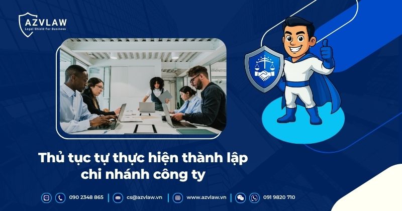 Thủ tục tự thực hiện thành lập chi nhánh công ty