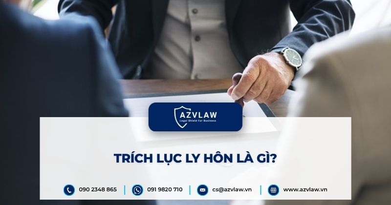 Trích lục ly hôn là gì?