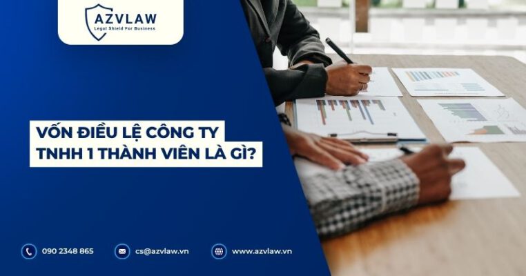 Vốn điều lệ công ty TNHH 1 thành viên là gì