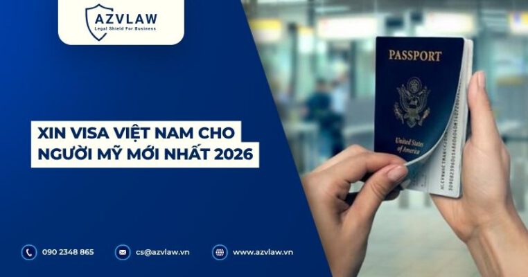 Xin visa việt nam cho người Mỹ mới nhất 2026