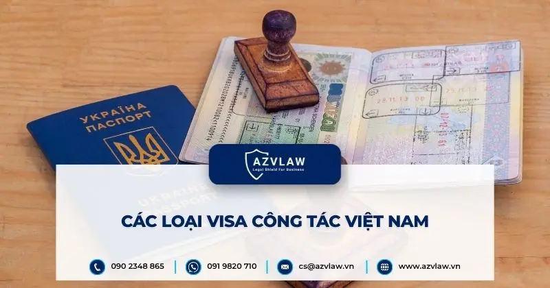 Các loại visa công tác Việt Nam