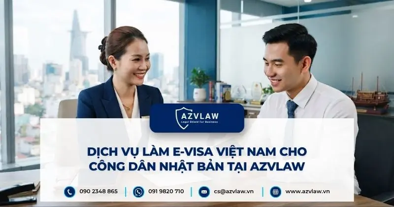 Dịch vụ làm e-visa Việt Nam cho công dân Nhật Bản tại AZVLAW