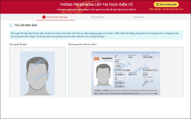 Tải ảnh trực tuyến