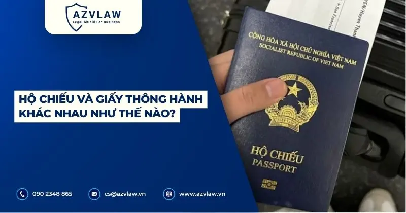 Hộ chiếu và giấy thông hành khác nhau như thế nào?